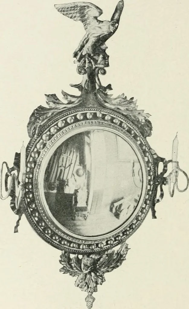 An illustration from Furniture of the olden time, 1902, leaf 376