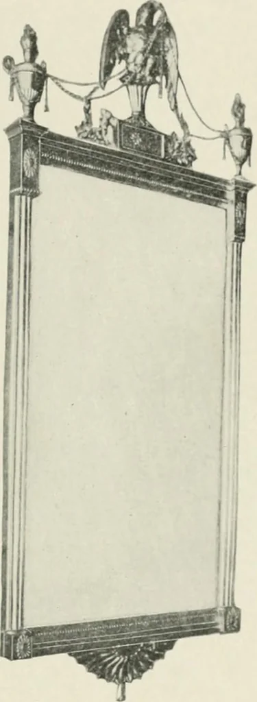 An illustration from Furniture of the olden time, 1902, leaf 377