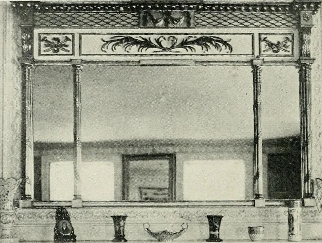 An illustration from Furniture of the olden time, 1902, leaf 378