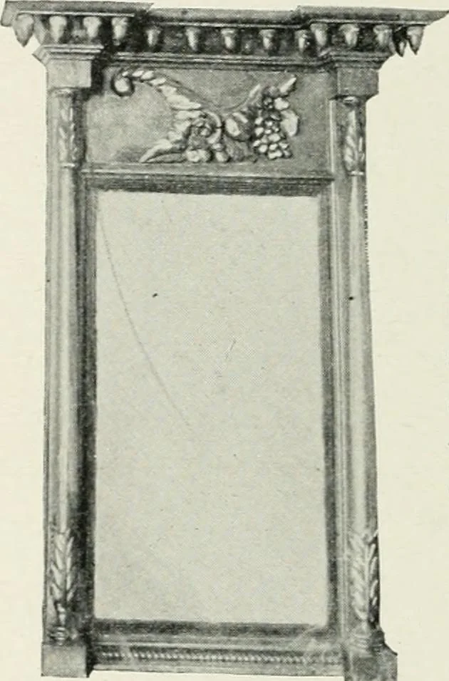 An illustration from Furniture of the olden time, 1902, leaf 64