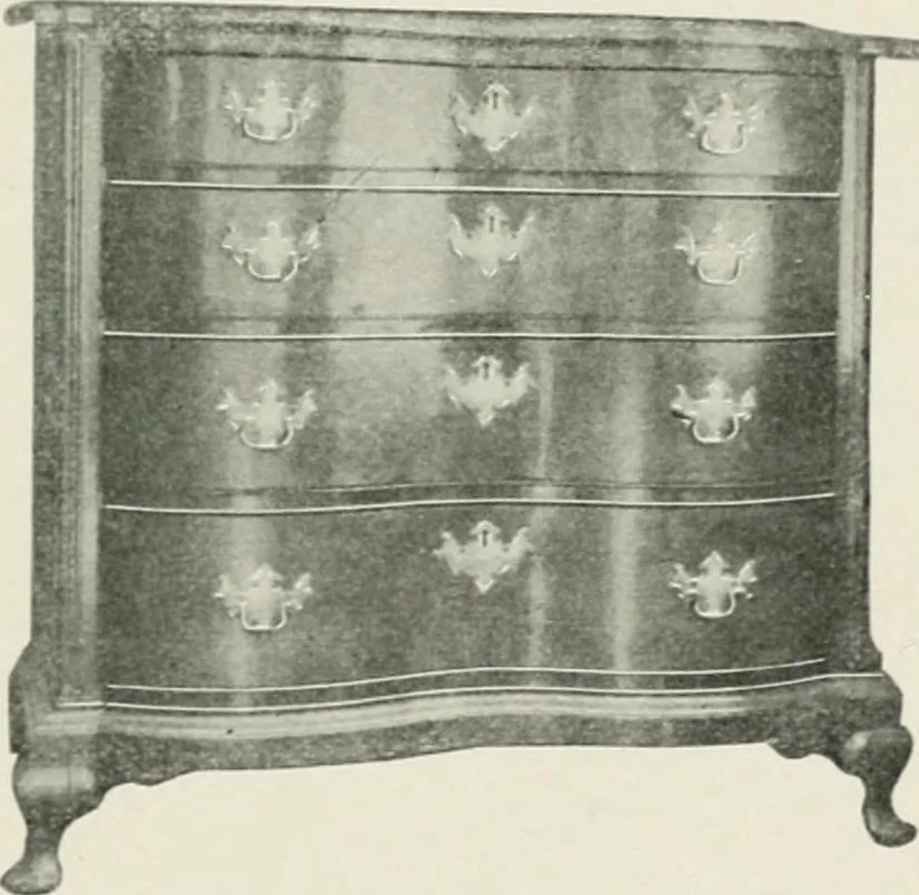 An illustration from Furniture of the olden time, 1902, leaf 69
