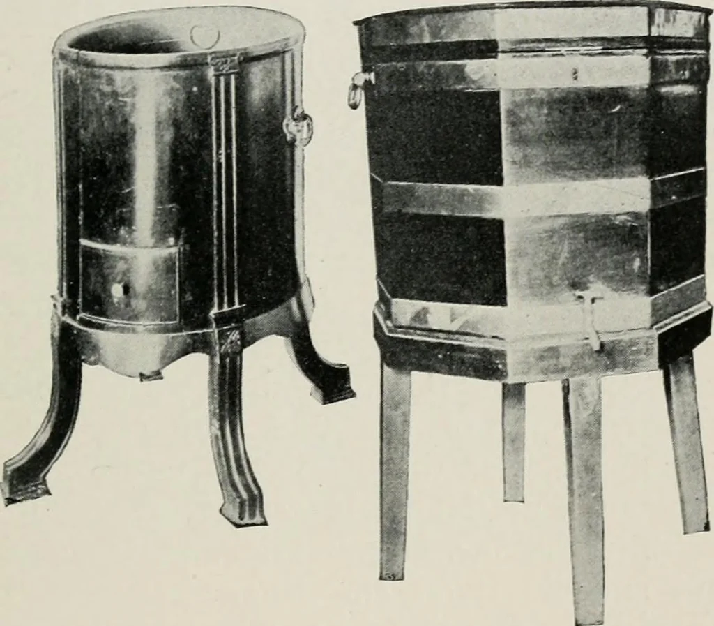 An illustration from Furniture of the olden time, 1913, leaf 126