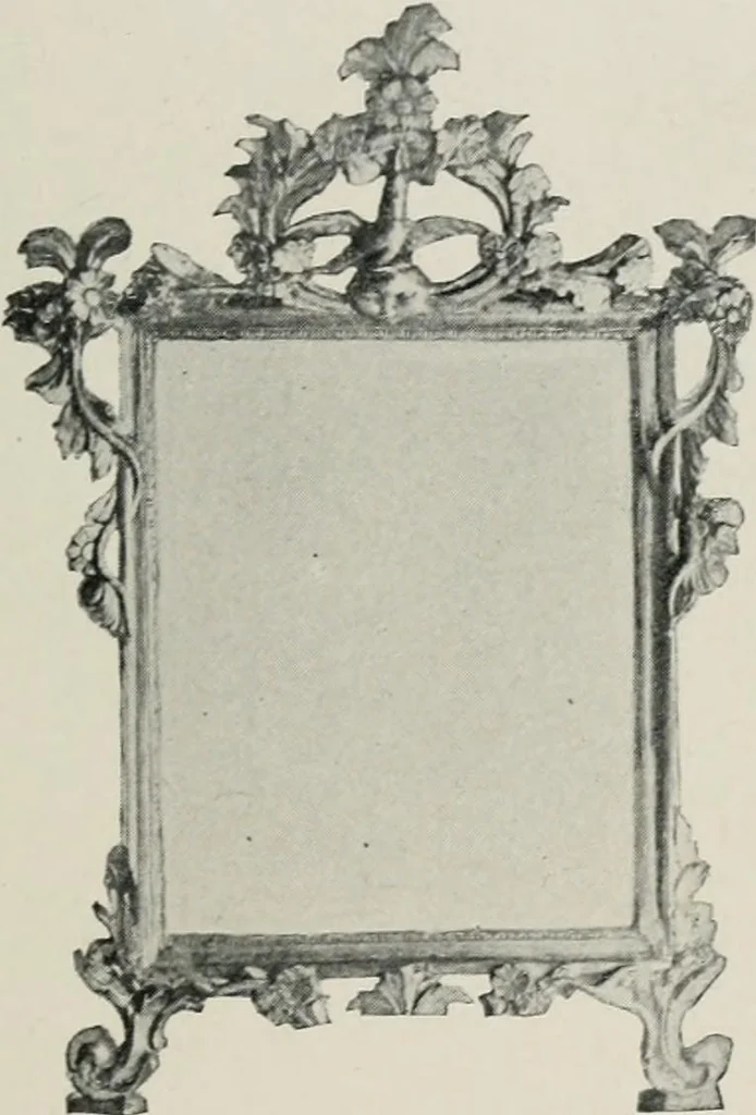 An illustration from Furniture of the olden time, 1913, leaf 162
