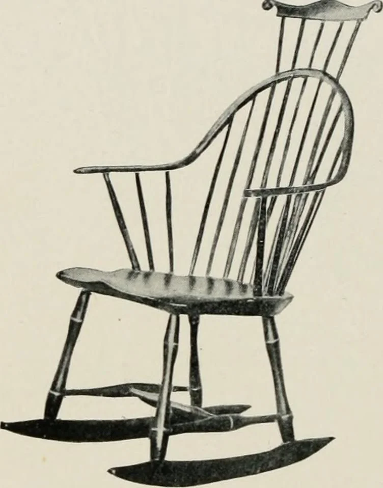 An illustration from Furniture of the olden time, 1913, leaf 181