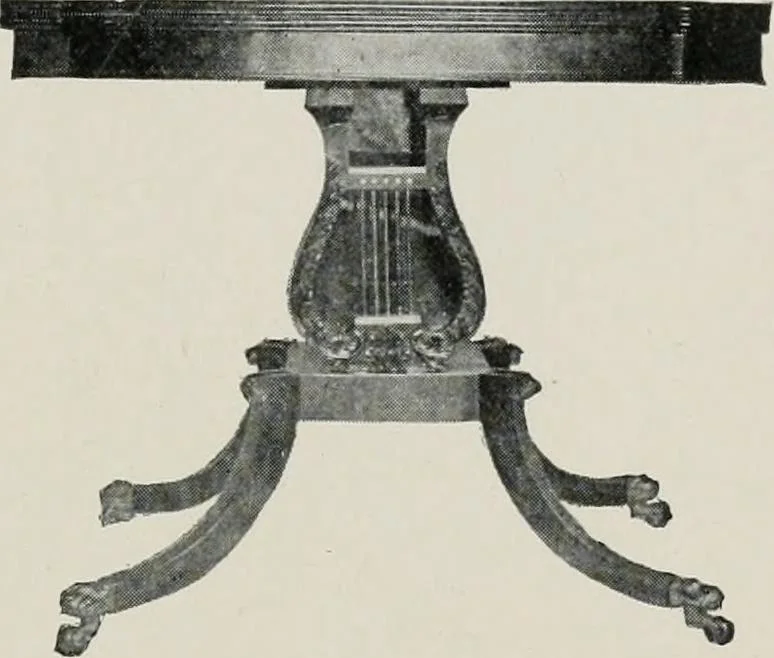 An illustration from Furniture of the olden time, 1913, leaf 268