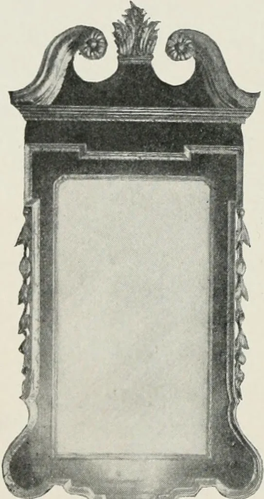 An illustration from Furniture of the olden time, 1913, leaf 271