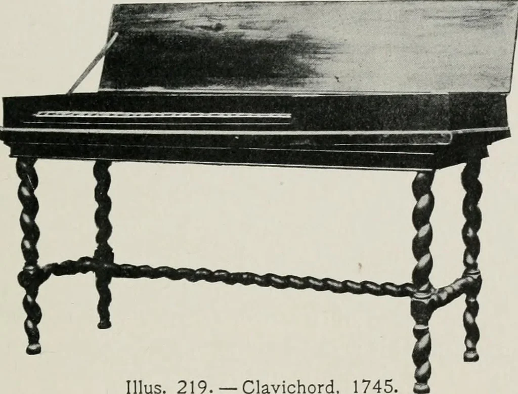An illustration from Furniture of the olden time, 1913, leaf 280
