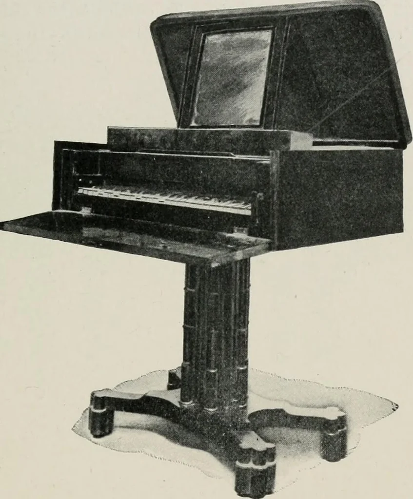 An illustration from Furniture of the olden time, 1913, leaf 286