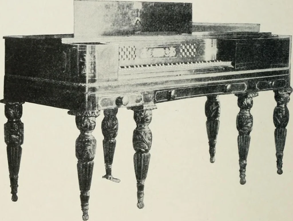 An illustration from Furniture of the olden time, 1913, leaf 287