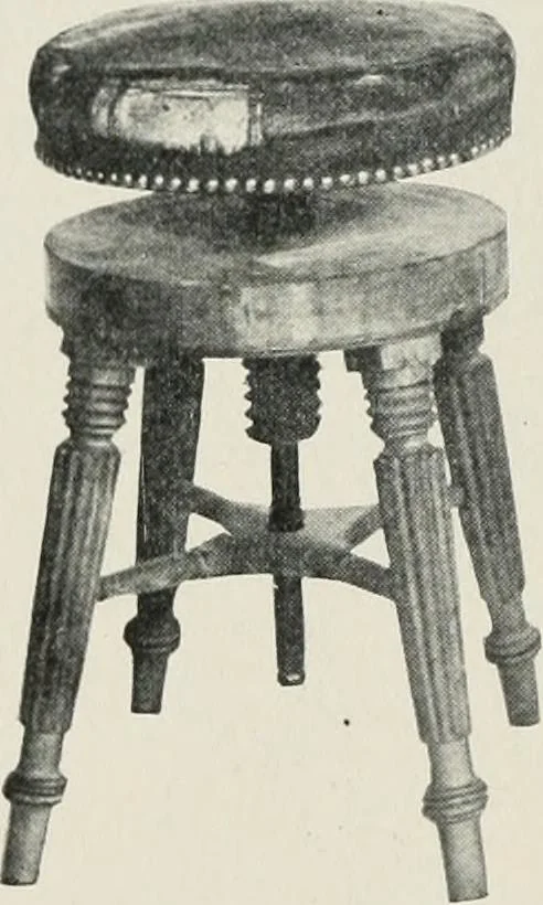 An illustration from Furniture of the olden time, 1913, leaf 293