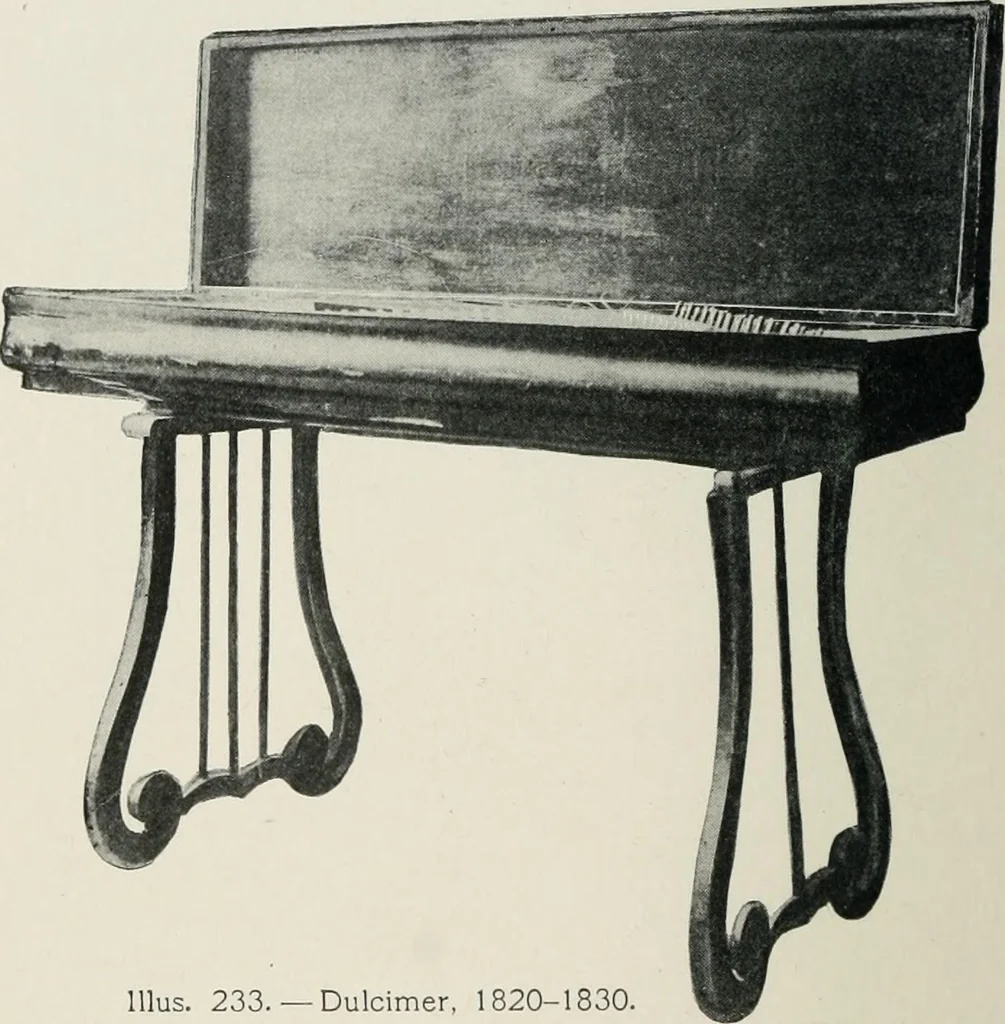 An illustration from Furniture of the olden time, 1913, leaf 297