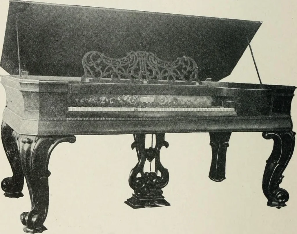 An illustration from Furniture of the olden time, 1913, leaf 305