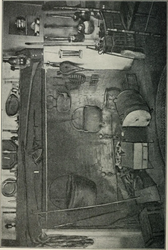 An illustration from Furniture of the olden time, 1913, leaf 309