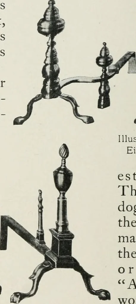 An illustration from Furniture of the olden time, 1913, leaf 311