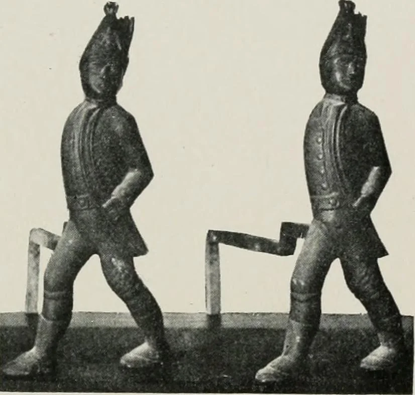 An illustration from Furniture of the olden time, 1913, leaf 312