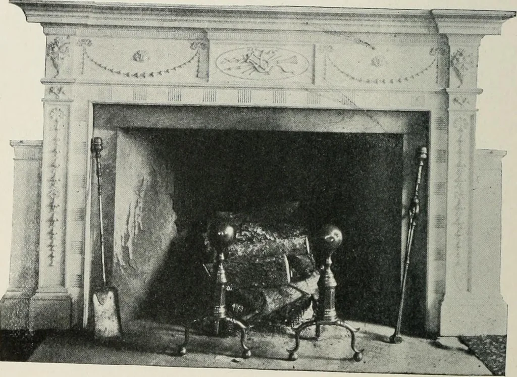 An illustration from Furniture of the olden time, 1913, leaf 313