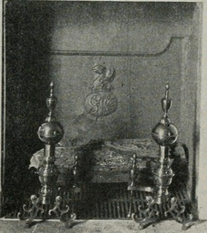 An illustration from Furniture of the olden time, 1913, leaf 316
