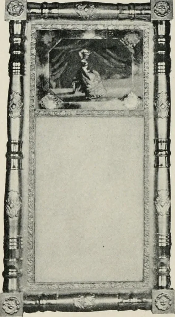 An illustration from Furniture of the olden time, 1913, leaf 33