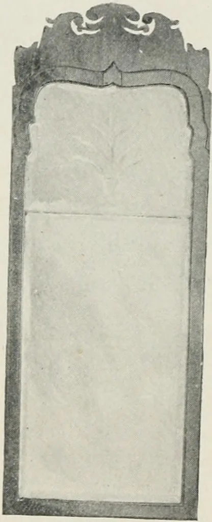 An illustration from Furniture of the olden time, 1913, leaf 337