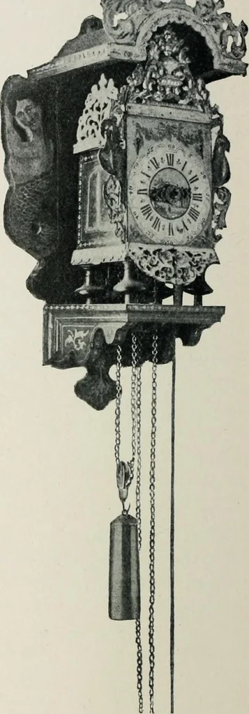 An illustration from Furniture of the olden time, 1913, leaf 339