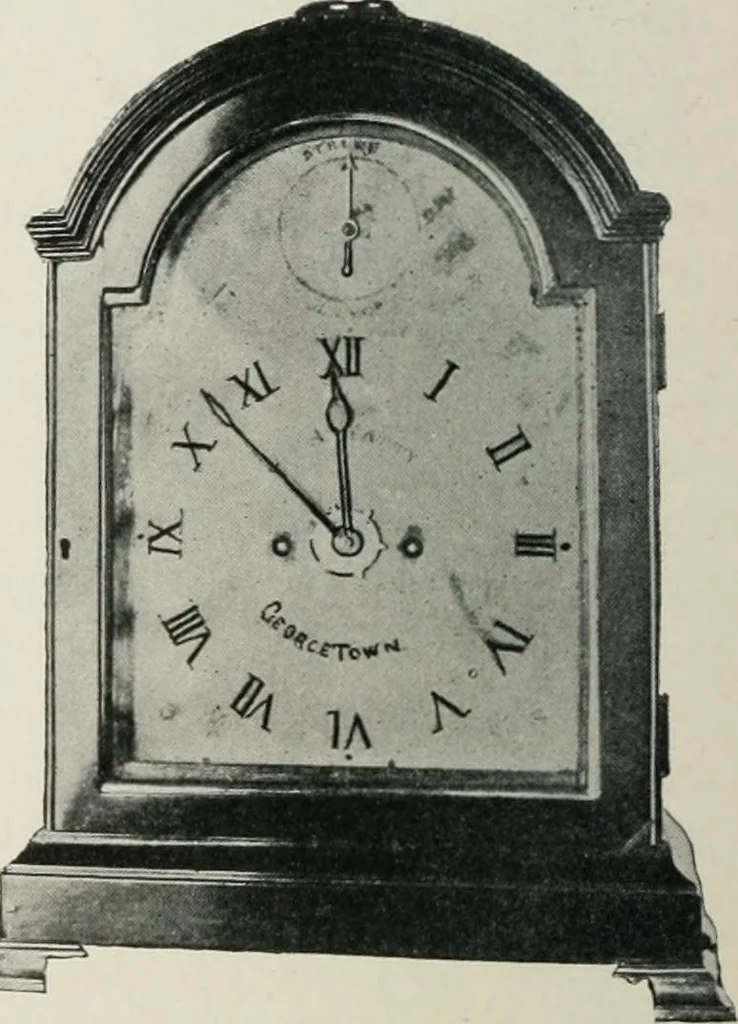 An illustration from Furniture of the olden time, 1913, leaf 341