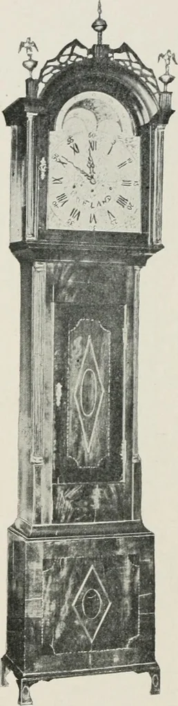 An illustration from Furniture of the olden time, 1913, leaf 347