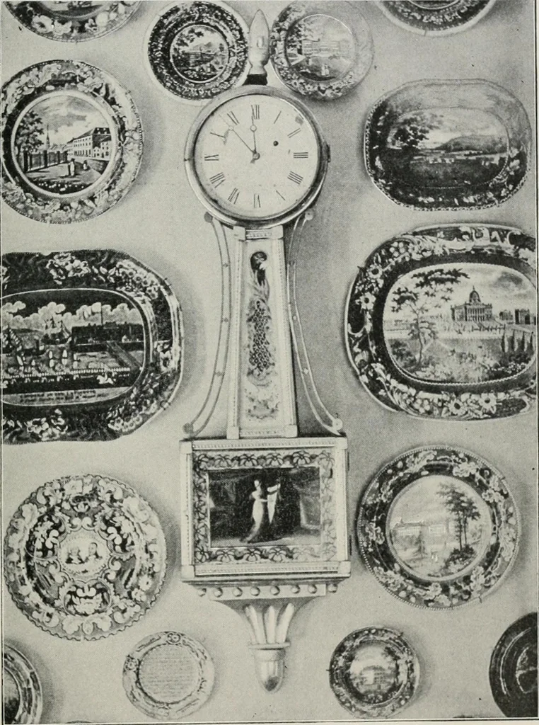 An illustration from Furniture of the olden time, 1913, leaf 352