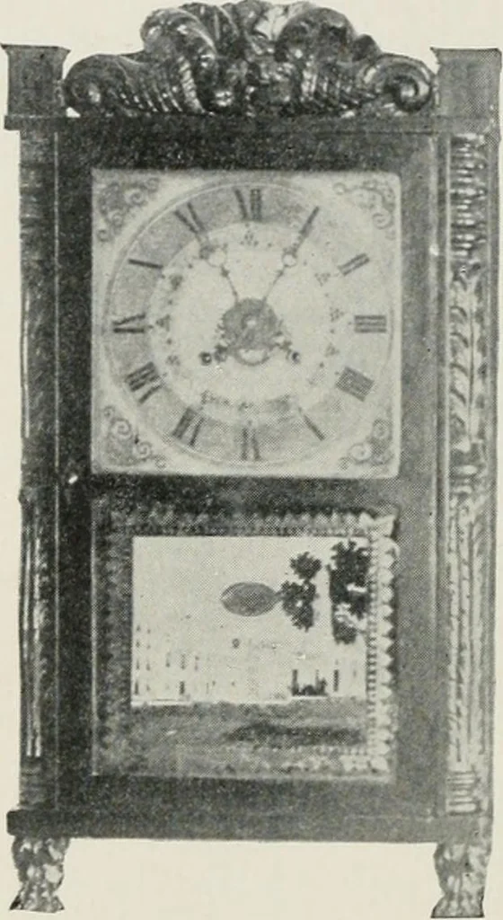 An illustration from Furniture of the olden time, 1913, leaf 355