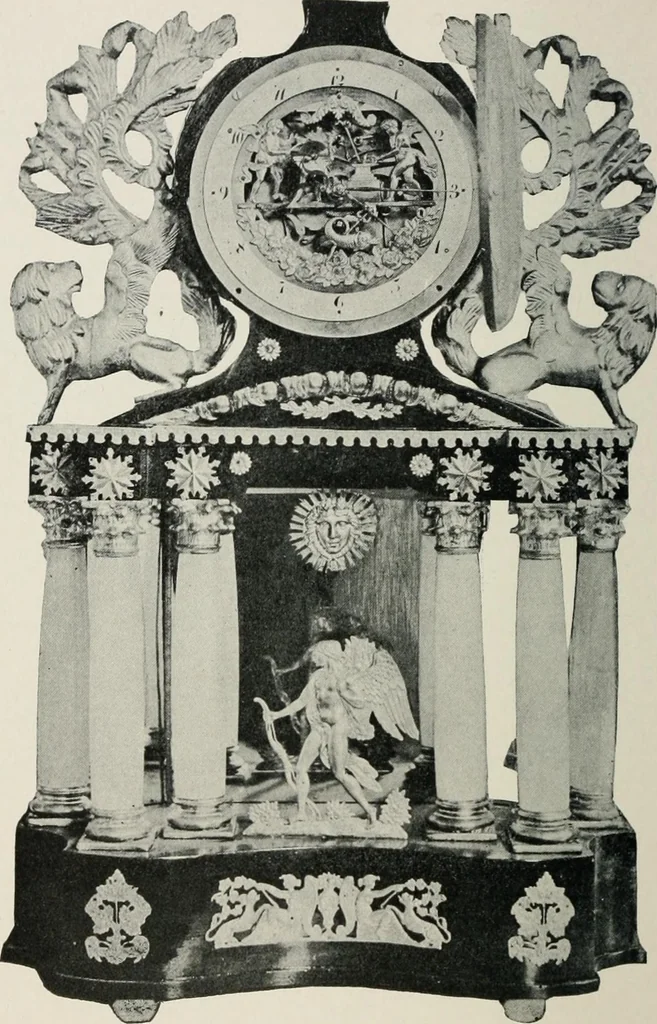 An illustration from Furniture of the olden time, 1913, leaf 357