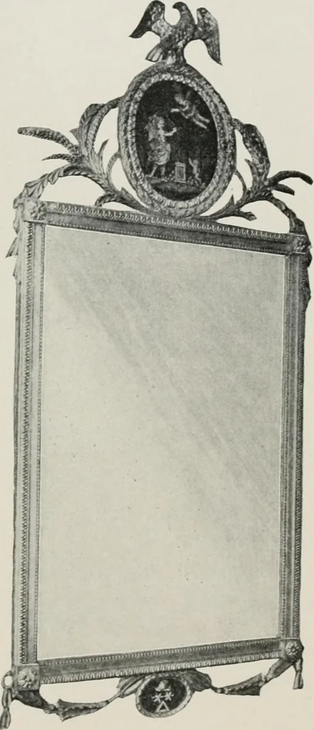 An illustration from Furniture of the olden time, 1913, leaf 368