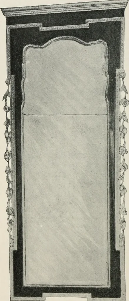 An illustration from Furniture of the olden time, 1913, leaf 369