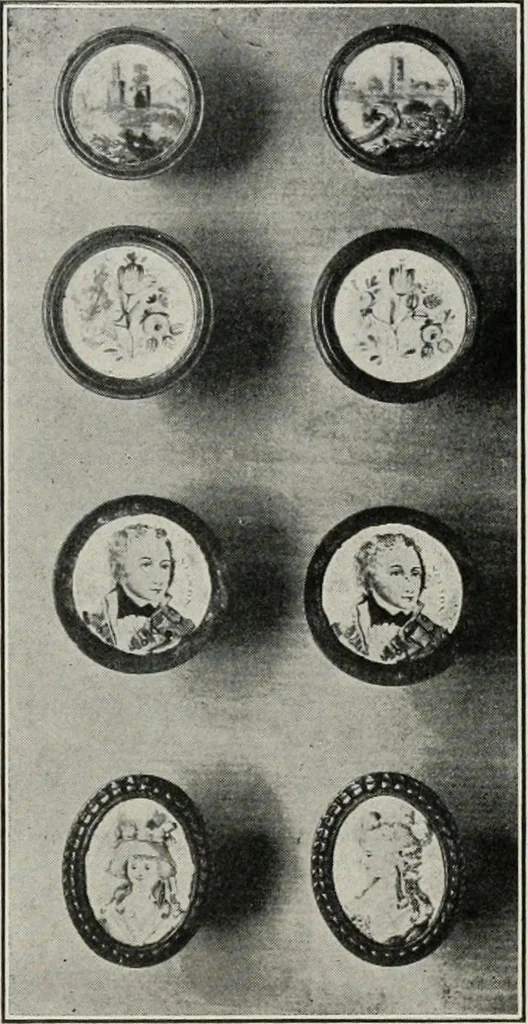 An illustration from Furniture of the olden time, 1913, leaf 374
