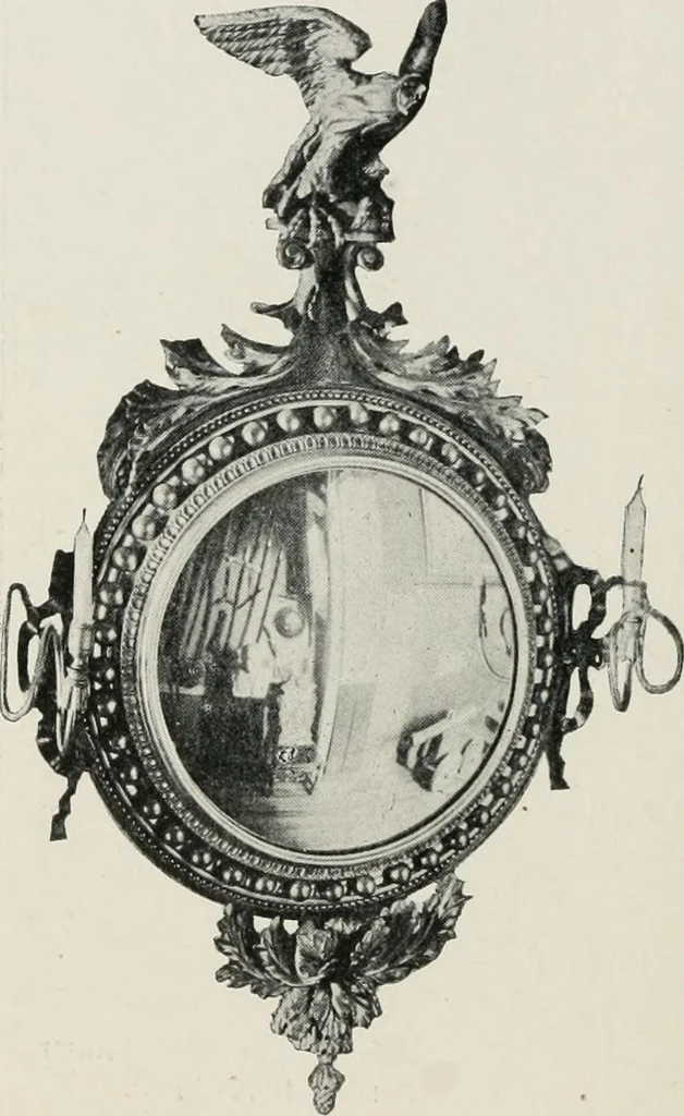 An illustration from Furniture of the olden time, 1913, leaf 375