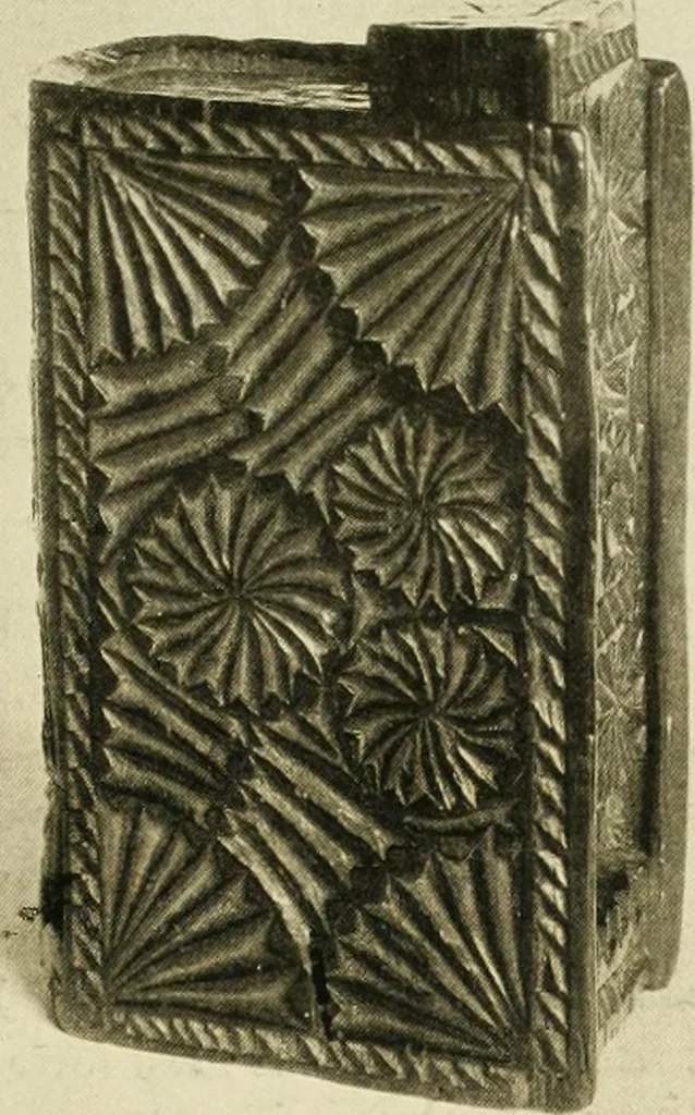 An illustration from Furniture of the Pilgrim century, 1620-1720, including colonial utensils and hardware, 1910, leaf 115