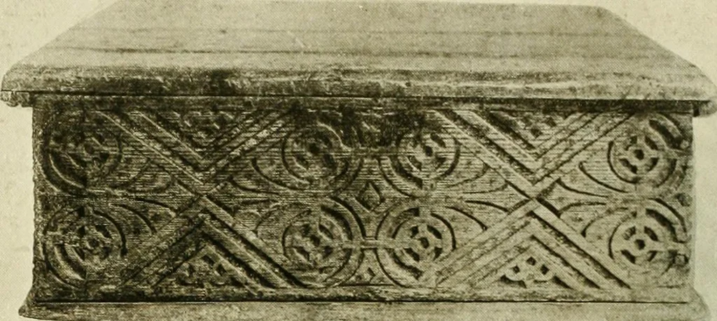 An illustration from Furniture of the Pilgrim century, 1620-1720, including colonial utensils and hardware, 1910, leaf 118