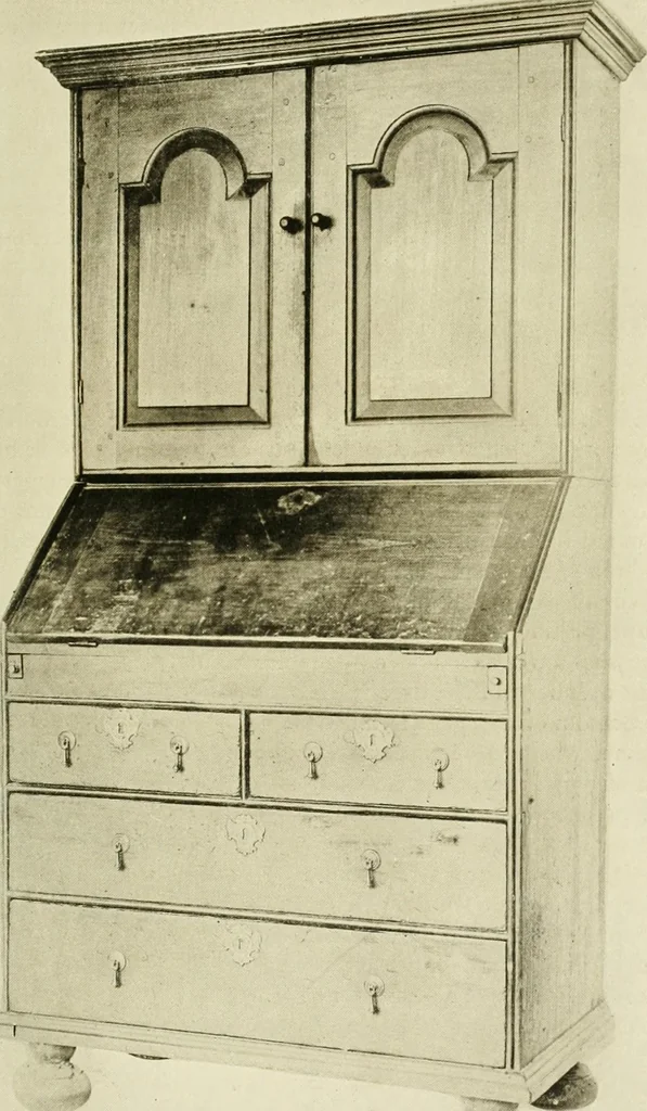 An illustration from Furniture of the Pilgrim century, 1620-1720, including colonial utensils and hardware, 1910, leaf 131