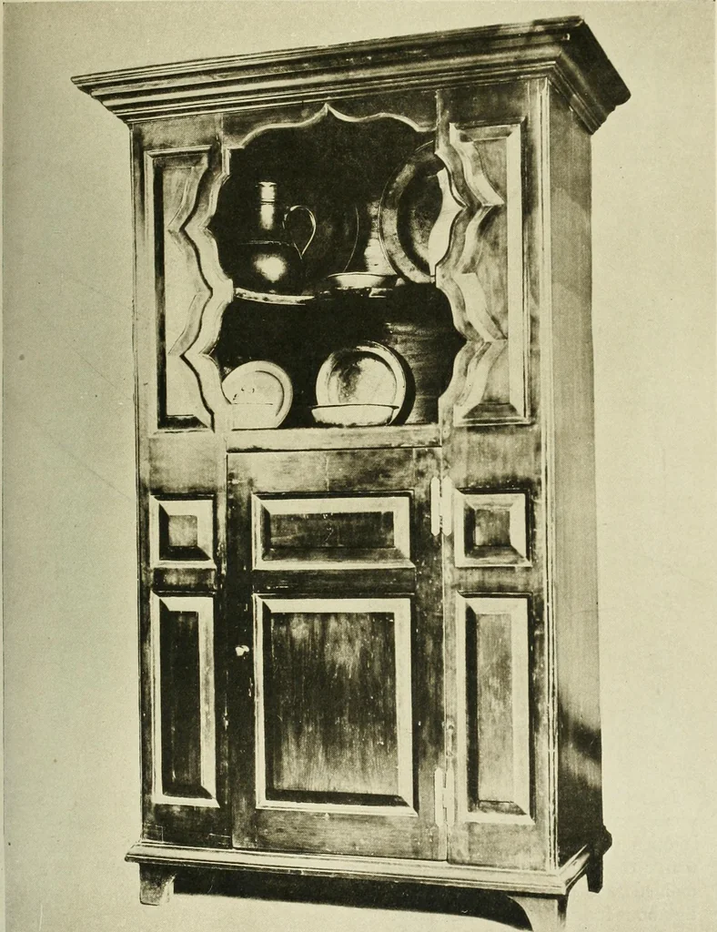 An illustration from Furniture of the Pilgrim century, 1620-1720, including colonial utensils and hardware, 1910, leaf 169