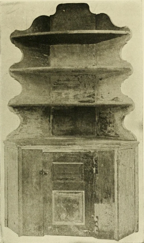 An illustration from Furniture of the Pilgrim century, 1620-1720, including colonial utensils and hardware, 1910, leaf 171
