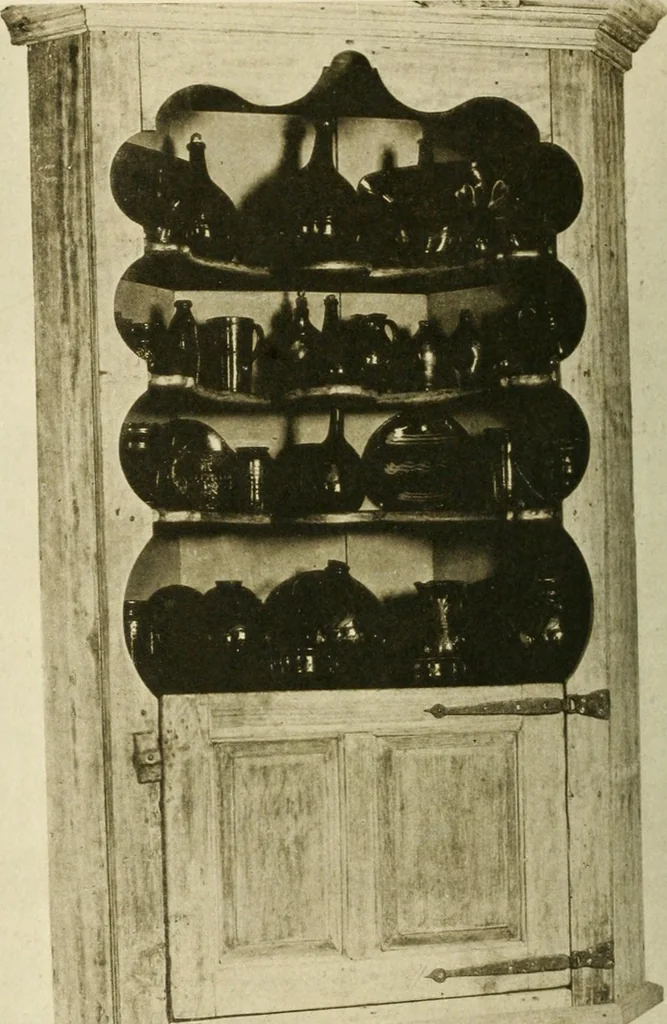 An illustration from Furniture of the Pilgrim century, 1620-1720, including colonial utensils and hardware, 1910, leaf 172
