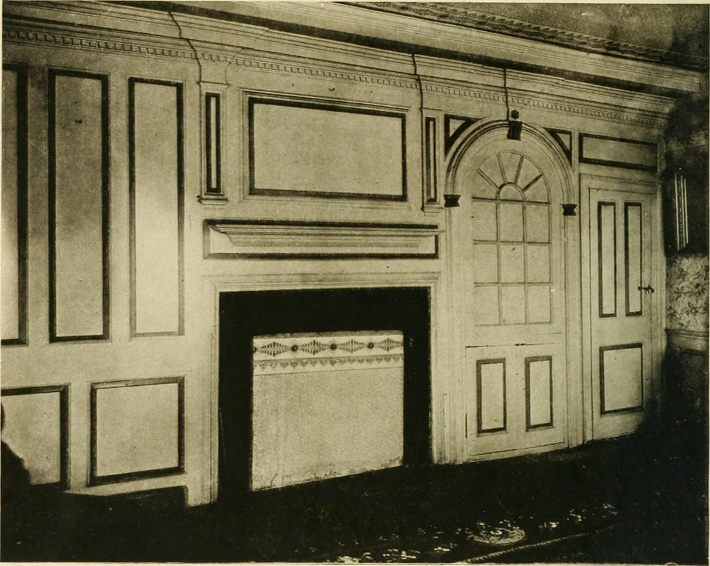 An illustration from Furniture of the Pilgrim century, 1620-1720, including colonial utensils and hardware, 1910, leaf 182