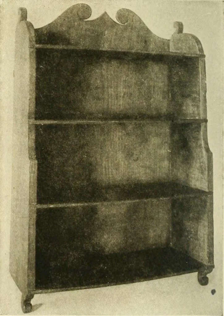 An illustration from Furniture of the Pilgrim century, 1620-1720, including colonial utensils and hardware, 1910, leaf 186