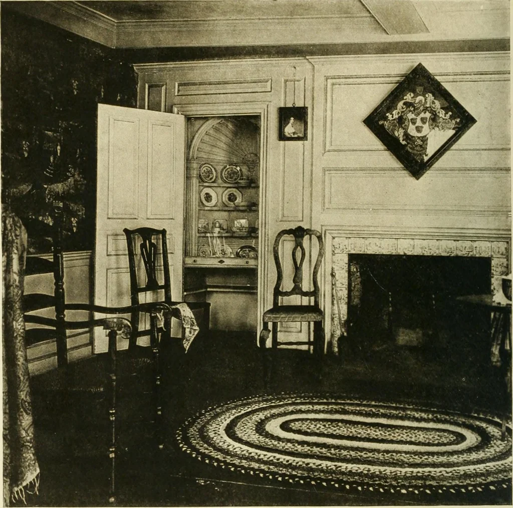 An illustration from Furniture of the Pilgrim century, 1620-1720, including colonial utensils and hardware, 1910, leaf 190
