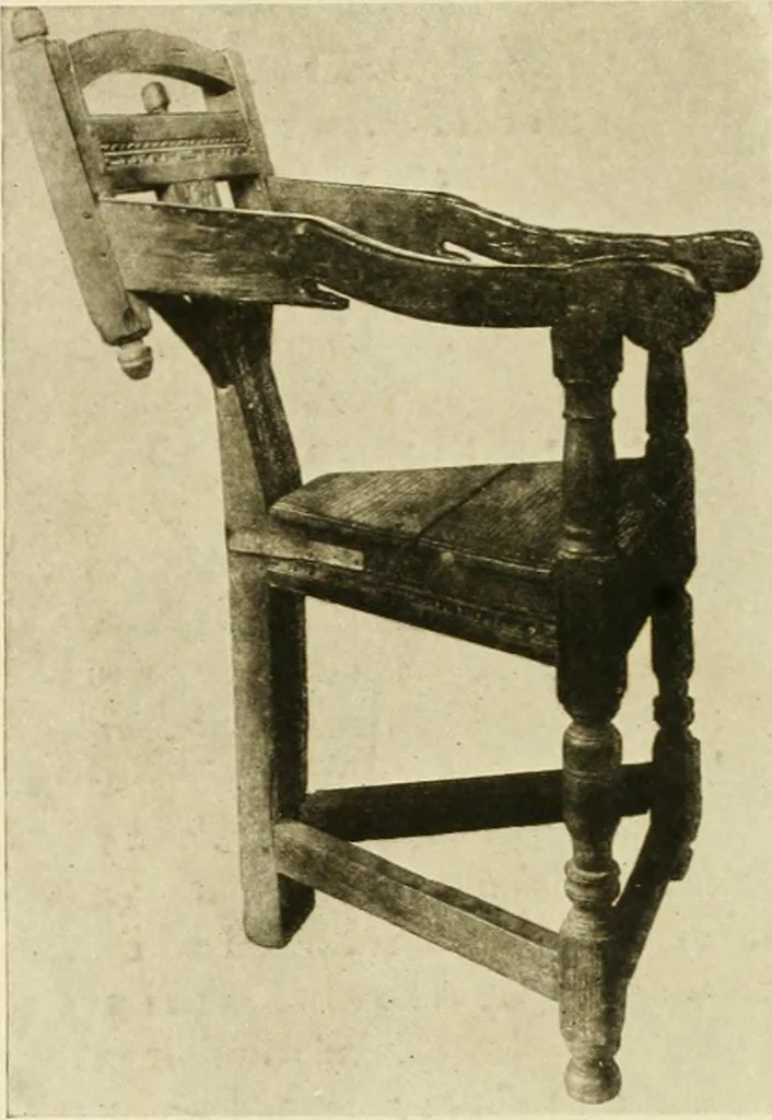 An illustration from Furniture of the Pilgrim century, 1620-1720, including colonial utensils and hardware, 1910, leaf 194