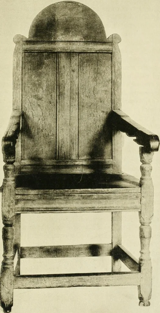 An illustration from Furniture of the Pilgrim century, 1620-1720, including colonial utensils and hardware, 1910, leaf 199
