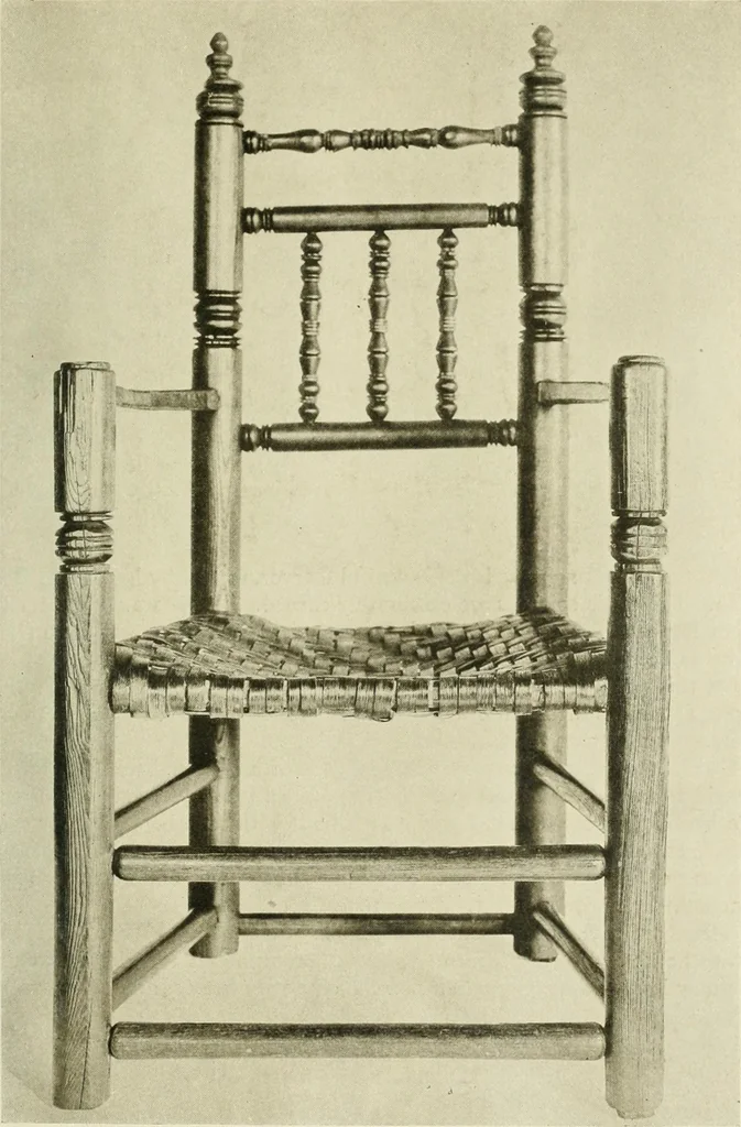 An illustration from Furniture of the Pilgrim century, 1620-1720, including colonial utensils and hardware, 1910, leaf 209