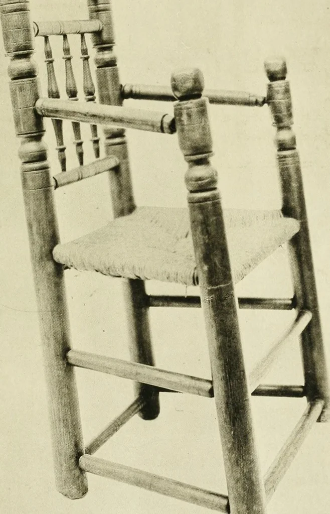 An illustration from Furniture of the Pilgrim century, 1620-1720, including colonial utensils and hardware, 1910, leaf 211