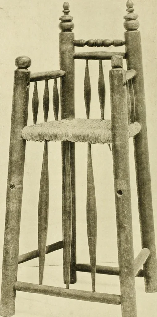 An illustration from Furniture of the Pilgrim century, 1620-1720, including colonial utensils and hardware, 1910, leaf 214