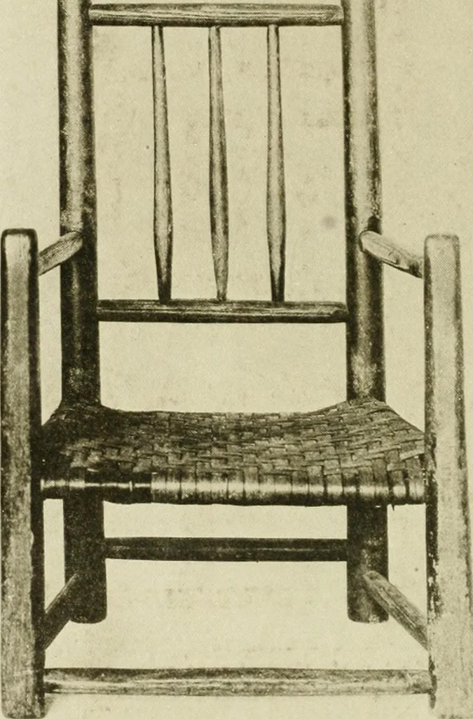 An illustration from Furniture of the Pilgrim century, 1620-1720, including colonial utensils and hardware, 1910, leaf 216