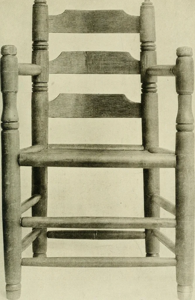 An illustration from Furniture of the Pilgrim century, 1620-1720, including colonial utensils and hardware, 1910, leaf 223