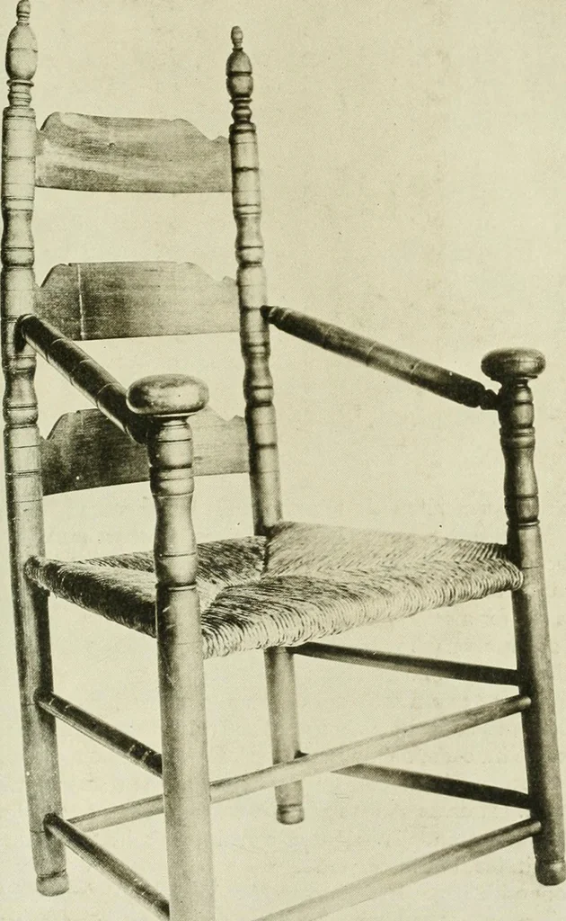 An illustration from Furniture of the Pilgrim century, 1620-1720, including colonial utensils and hardware, 1910, leaf 229